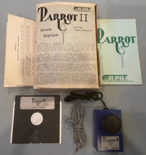 PARROT II - Atari 400/800 Computer Sound Digitizer/Recording Software w/Adapter picture