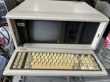 Vintage Compaq Portable Plus Luggable Computer PC Parts Repair Retro picture