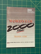 Wordstar 2000 Plus Installation, Reference, and Training Guides picture