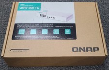 QNAP QSW-308-1C 10GbE Unmanaged Switch 3x10G SFP+/RJ45 Combo Port Fanless NEW picture
