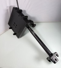 RAM Tough-Tray Heavy Duty Vehicle Laptop Mount Tray w/Pole Base & Swivel Arm EUC picture
