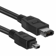 Firewire  Cable 6 Pin to 4 pin IEEE 1394 PC MAC 3Ft picture