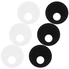 6Pcs Durable ABS Webcam Round Covers Phone Camera Privacy Stickers picture