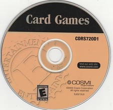 Card Games CD-Rom Game by Cosmi / NetZero  CDRS720D1  2003 picture