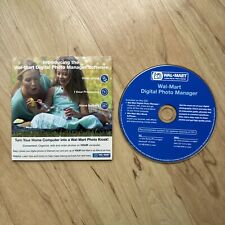 VINTAGE WALMART DIGITAL PHOTO MANAGER SOFTWARE CD-ROM 2006 COLLECTIBLE UNTESTED picture