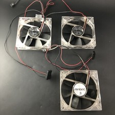 Antec 3 Speed Fan Lot Of 3 Untested As Is VB2 picture