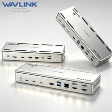 WAVLINK Thunderbolt 5 Dock Multi Display For M1/M2/M3/M4 Laptop Docking Station picture