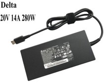 Genuine Delta 20V 14A 280W ADP-280EB D AC Adapter Charger USB Tip Power Supply picture