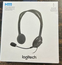 Logitech H111 Wired Headset Black, Graphite, Stereo, 7.71 Feet picture