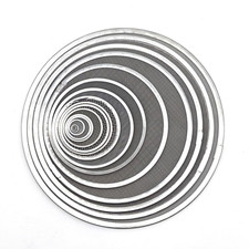 304 Stainless Steel Wire Mesh Filter Disc Flat Round Shape Woven Wire Mesh Sc... picture