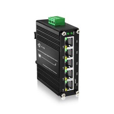 Managed Mini Industrial 5 Ports Gigabit Ethernet Switch Hardened 1000Mbps 12~48V picture