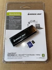 New IOGEAR SuperSpeed USB 3.0 SD/Micro SD Card Reader Writer Model #: GFR304SD picture
