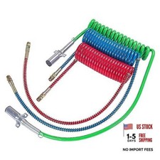 Air Brake Coil & 7 Way ABS Power Long Tail Air Brake Coiled with Electric Cord picture