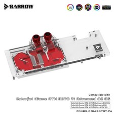 Barrow Full Cover GPU Water Block for Colorful RTX 3070Ti Advanced OC Ultra W OC picture