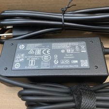 Genuine OEM NEW HP USB-C  15V  3A  45W  AC Power Adapter Charger NEW picture
