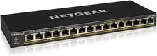 16 Port PoE+ Gigabit Ethernet Switch Unmanaged 183W Fanless Desktop Wall Mount picture