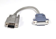 PC (VGA) to vintage Apple Monitor adapter lead / cable. VGA male to DB15 female picture