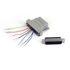 StarTech GC258MF DB25 to RJ45 Modular Adapter - M/F 1 x DB-25 Male - 1 x RJ-45 picture