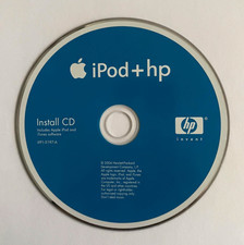 iPod + hp Install CD , 691-5197-A, 2004, Very Good Condition, Free Shpg picture