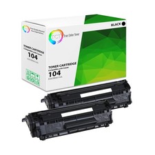 TCT 2 Black 104 Toner Cartridges For Canon FX9 FX10 Imageclass D420 MF4150 MF picture