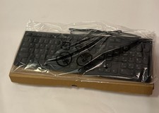 Lenovo KB4721 Wired USB Keyboard Black New OEM Full Size Computer Keyboard picture