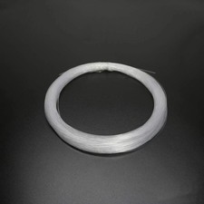 AZIMOM PMMA Plastic End Glow Fiber Optic Cable 0.03 in x 328 ft, transparent picture