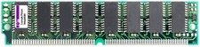 8MB Hyundai FPM RAM Kit (2x 4MB) 72-Pin PS/2 Fast Page SIMM 1Mx32 HYM532100AM-70 picture