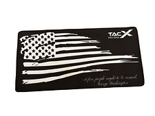 24x12 mouse mat American flag with quote picture