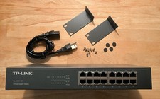 TP-Link 16-Port Gigabit Ethernet Unmanaged Switch Plug & Play Fanless TL-SG1016D picture