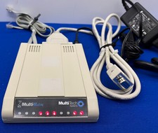 MULTI TECH SYSTEMS MT5634ZBA MULTIMODEM ZBA WITH CABLES & POWER CORD picture