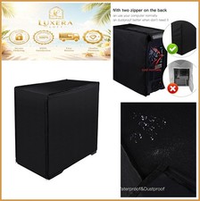 Computer CPU Dust Cover 27 x 52 x 62 cm Waterproof Polyester Desktop Tower picture