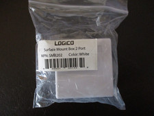 2-PORT SURFACE MOUNTING BOX WHITE LOGICO SMB202 picture