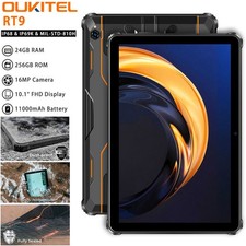 Oukitel RT9 4G LTE Rugged Tablet Android 14 Smartphone WIFI GPS Outdoor Unlocked picture