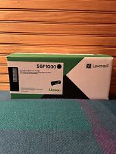 Genuine Lexmark 56F1000 Black Toner Cartridge for MS321dn, MS421dn, MS421dw NEW picture