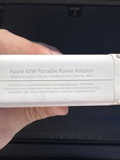 Genuine Apple 85W MagSafe 1 Power Adapter A1172 MacBook Pro 15 17 Charger picture