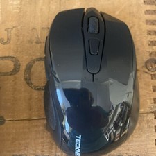 New in Box Technet Wireless Mouse with USB Receiver Tested NIB Black-V3 M003 picture