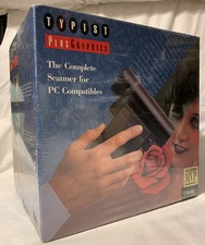 RARE 1991 CAERE “Typist Plus Graphics” IBM PC Scanner Software DOS 3.5” SEALED picture