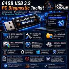 64GB USB 3.2 Bootable PC Diagnostic & Maintenance Toolkit for Compatible PCs picture