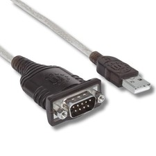 Prolific USB to RS232 Adapter Compatible with Windows 11 Mac Linux 2ft Cable picture