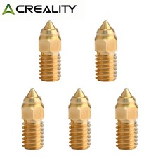 5PCS For Ender 3 V3 SE/Ender 5 S1 Brass Nozzles 0.2/0.4/0.6/0.8/1.0mm 3D Printer picture