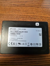 MICRON 1100 1TB SSD MODEL MTFDDAK1T0TBN-1TB SSD Tested 100% Health picture