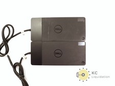 Lot 2x Dell WD19TBS Docking Station Thunderbolt USB-C K20A picture