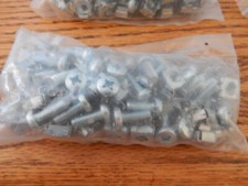 50pc M6 SCREW and NUT for Rack Mount Applications picture
