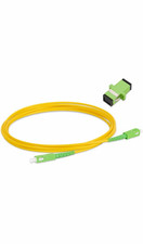 JOVXIAZ SCAPC to SCAPC Single mode Fiber Optic Patch Cable 10ft Jacket OD-3.0mm picture