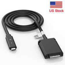 New WD15 cable 0HFXN4 USB-C Cable For Dell WD15 K17A K17A001 4K Docking station picture