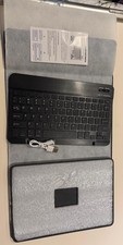 Universal Bluetooth Keyboard Case for iPad/Tablet 9.7–10.5” Blue–New  Gift Ready picture