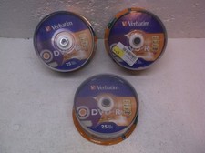 Verbatim DVD-R 25 Pack Brand New NOS 3 Packs 75 Total picture