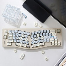 Moa Cat Kawaii Theme Keycaps145Pcs/set PBT MOA Profile picture