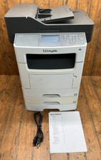 Lexmark XM1145 B&W Laser Printer w/ 3 Trays - Tested - Local Pickup - Goshen IN picture