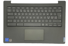 Original Keyboard Lenovo Chromebook S340-14 Palmrest GRAY Case NORDIC QWERTY picture